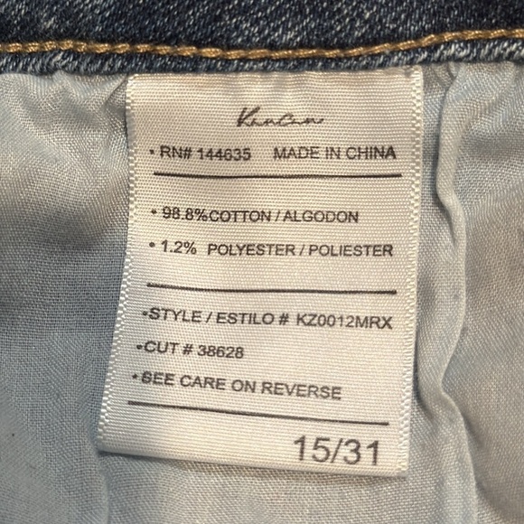 Kancan 3 button high rise Jeans. Size jr 15/31. VGUC - Picture 13 of 14